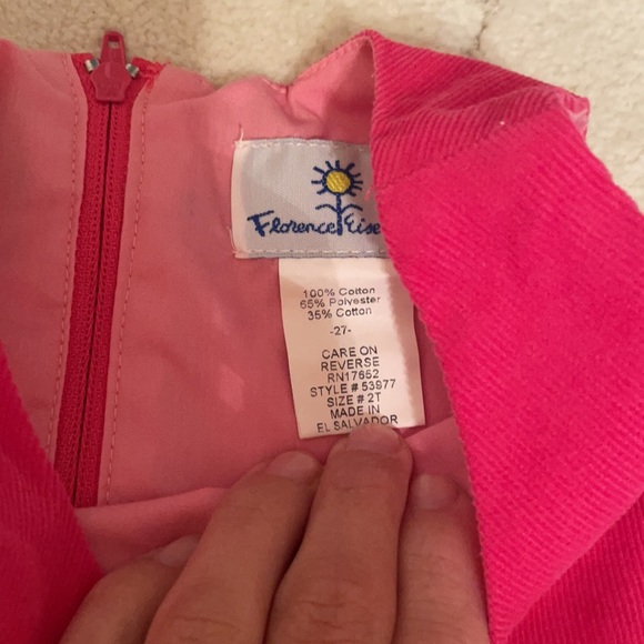 Florence Eiseman fuchsia jumper/dress - Picture 2 of 4